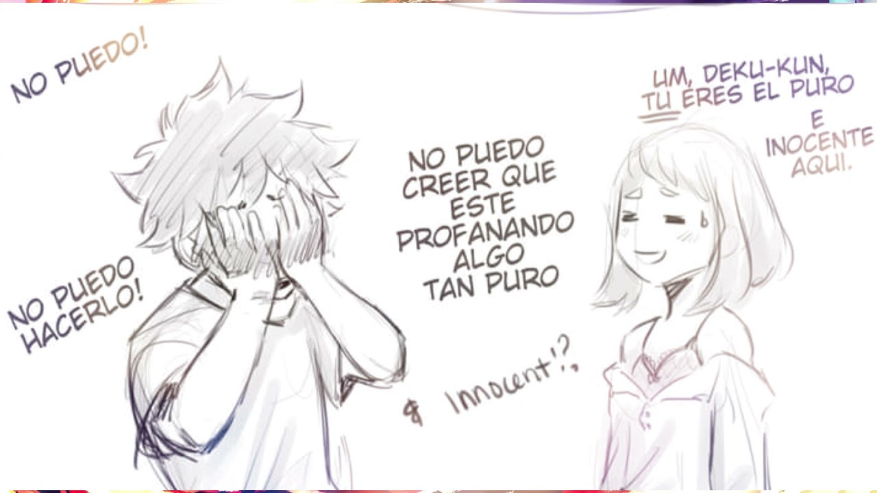 MY HERO ACADEMY {DEKU X URARAKA} PROFANANDO A URARAKA {COMICS EN ESPAÑOL}💕💞💗🥰😍