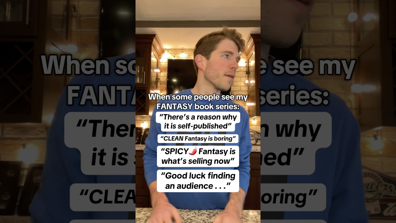 I write CLEAN Fantasy #booktube #booktok #indieauthor #fantasybooks #reading #fantasy #books