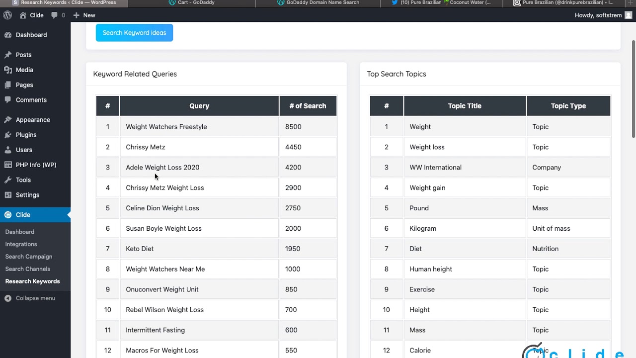 How to Search Trending Keywords?