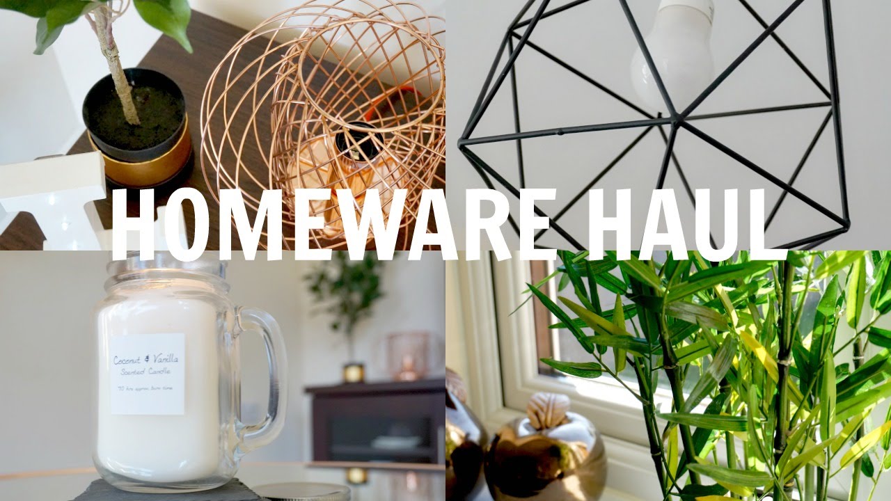 HOMEWARE HAUL | TKMaxx, The Range & Argos ♡