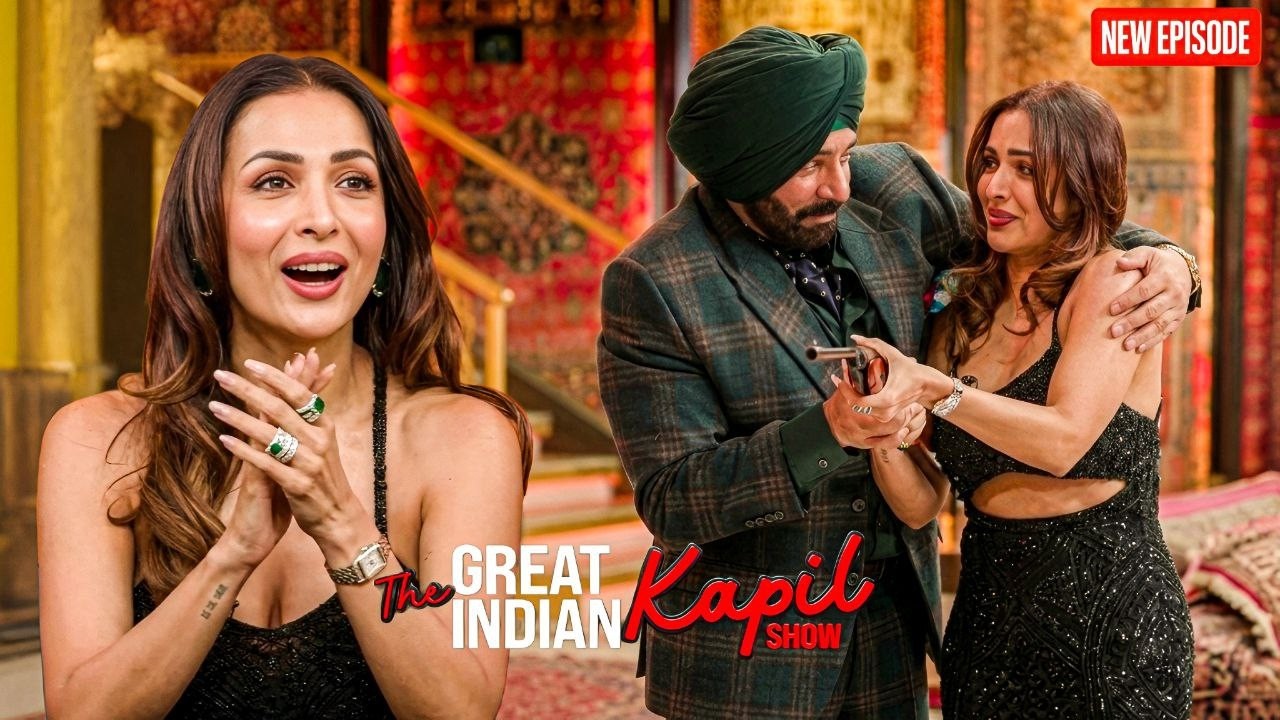 Sunil Grover ने Sidhu बनकर किया Malaika Arora के साथ फ़्लर्ट || The Kapil Sharma Show || 