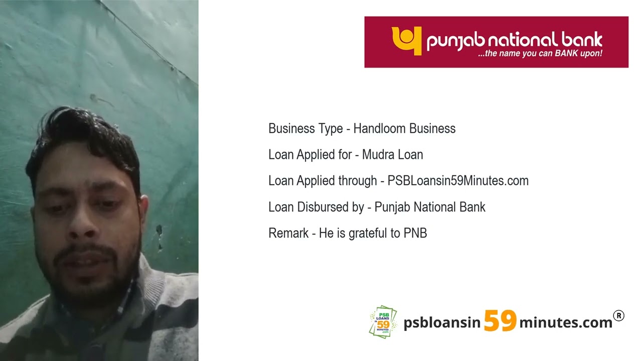 Mudra Loan for Handloom Business by PSBLoansin59Minutes and Punjab National Bank