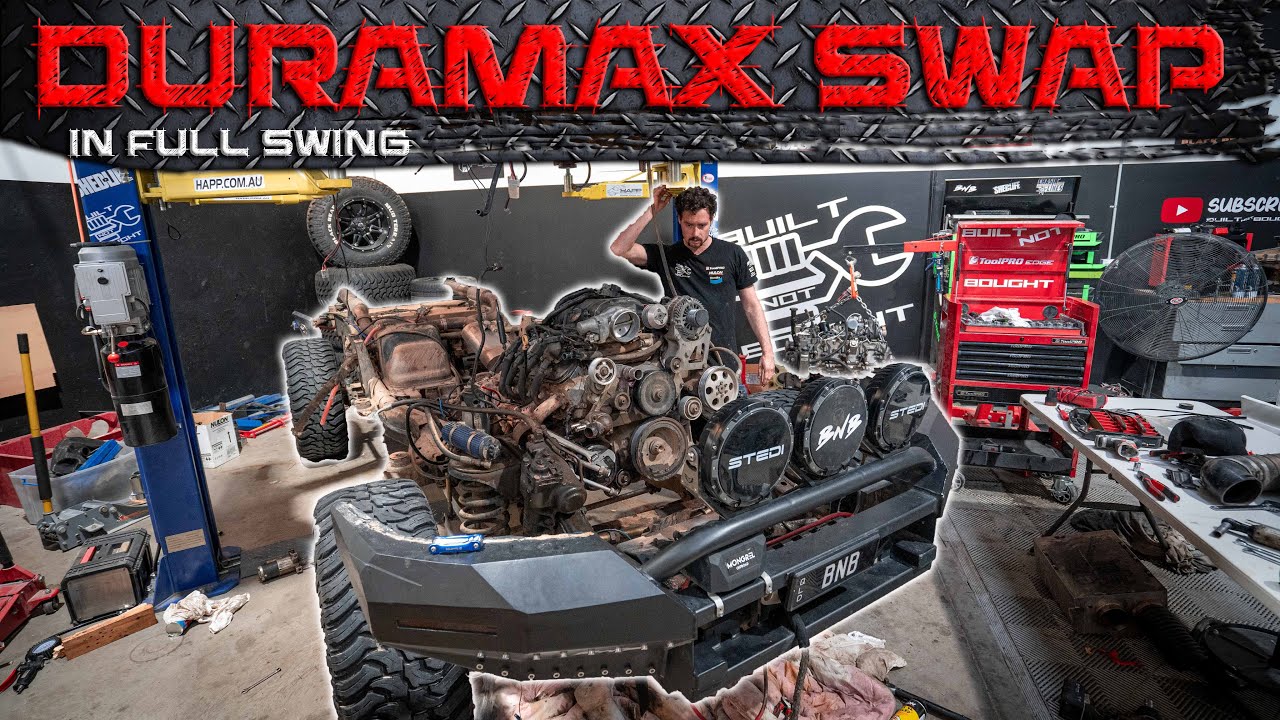 DURAMAX Ep. 2 || Pulling Out 650HP of Supercharged LS Power! 🥶🥶