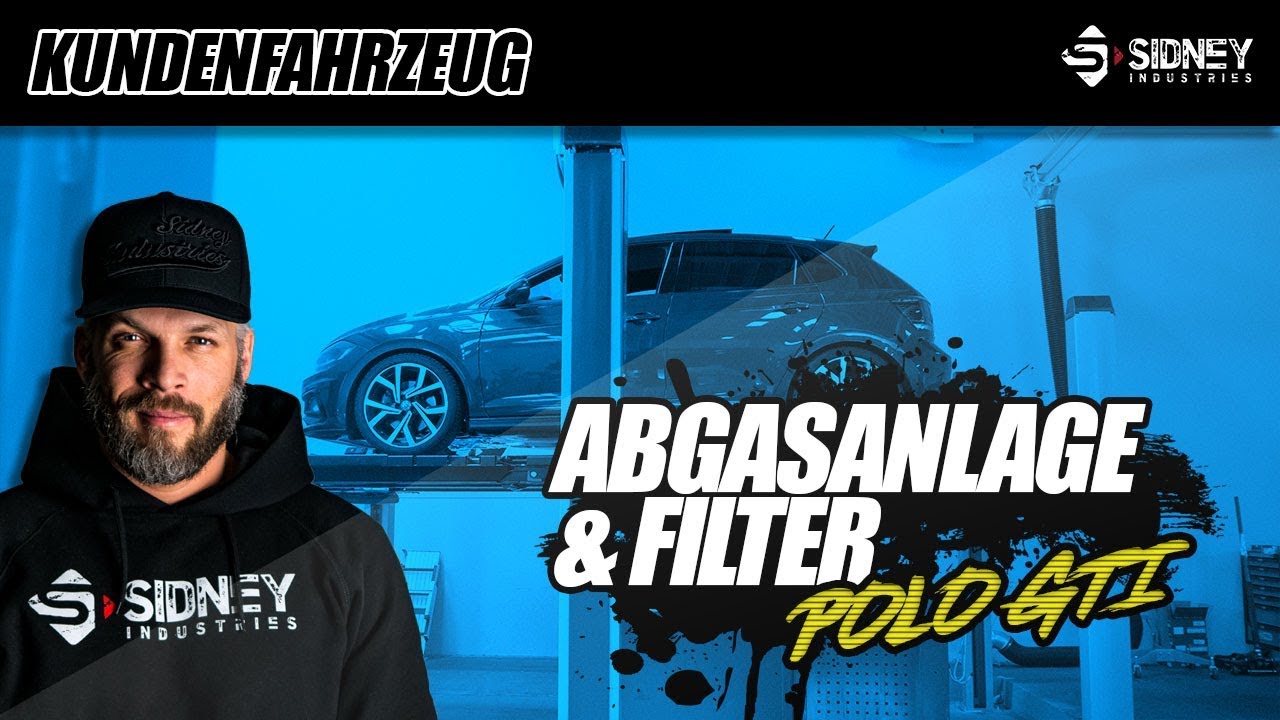 VW Polo GTI (2019): Abgasanlage & Sportluftfilter (Trotz OPF) | SIDNEY INDUSTRIES