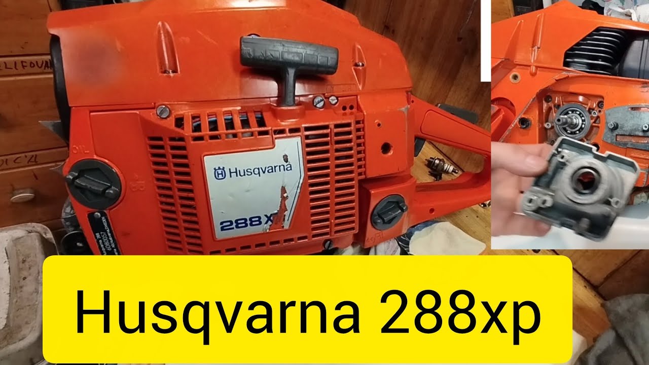 Husqvarna 288xp /181 /281 montaż i działanie pompki oleju napęd pompki bęben  i sprzęgło jak działa