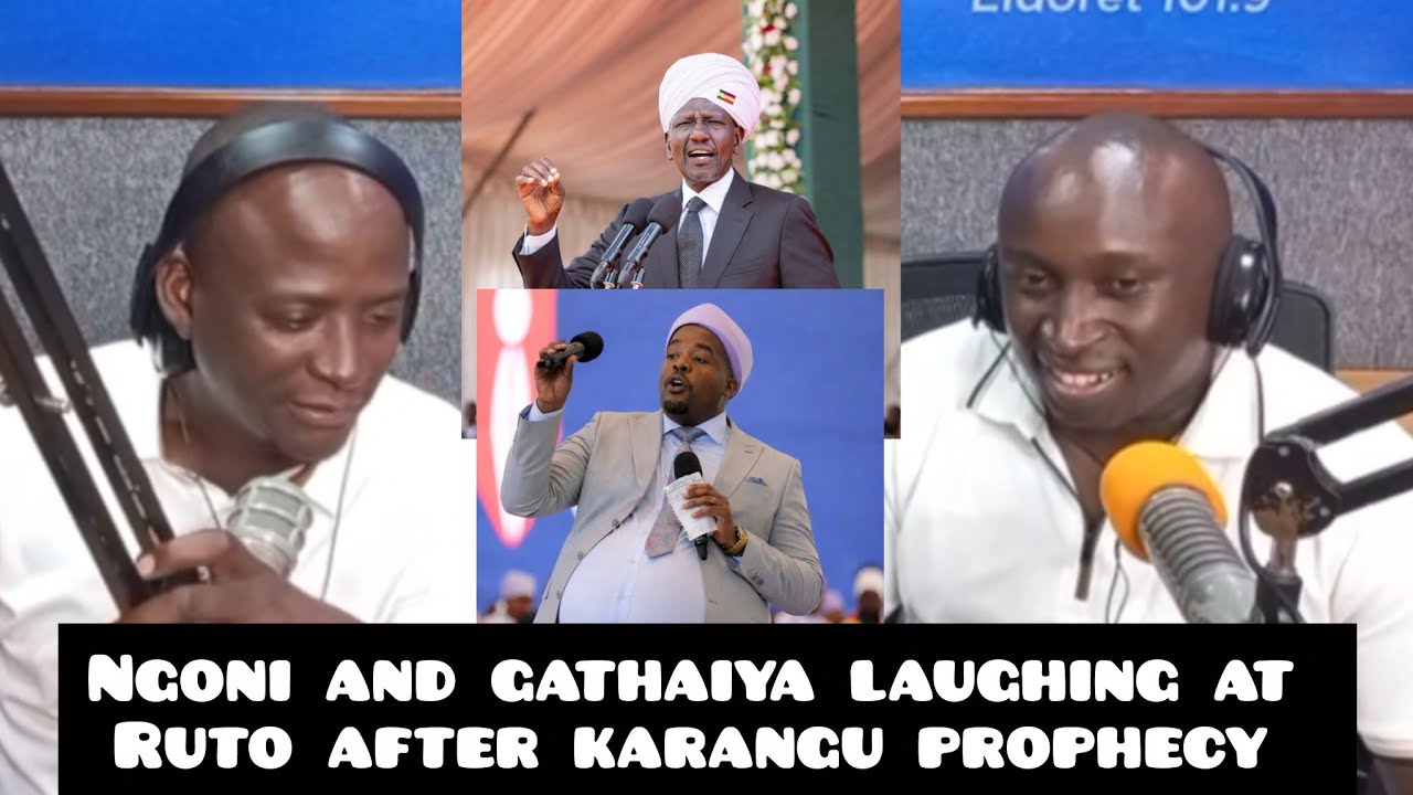 Ngoni wa Thuita na Gathaiya Making Fun of Karangu muraya and William ruto after meeting akurinu