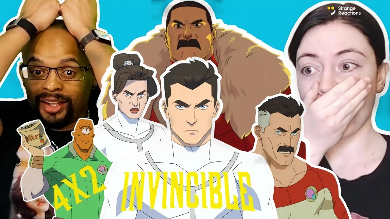 INVINCIBLE 4x2 FAN REACTIONS MASHUP COMPILATION | 'I'LL GIVE YOU THE GRAND TOUR' | J.K. SIMMONS