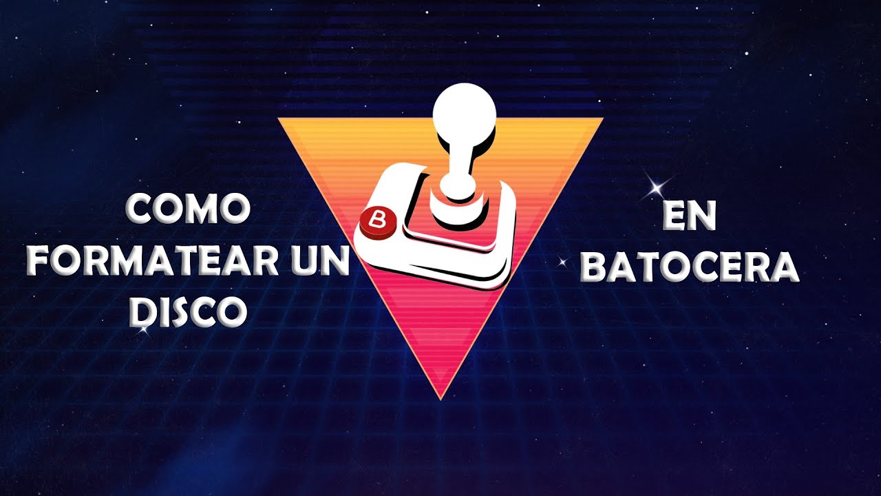 Como formatear un disco en Batocera