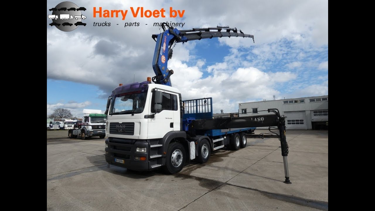 MAN TGA 35.430 8X2 Crane PM 80SP  Nr.: 230047