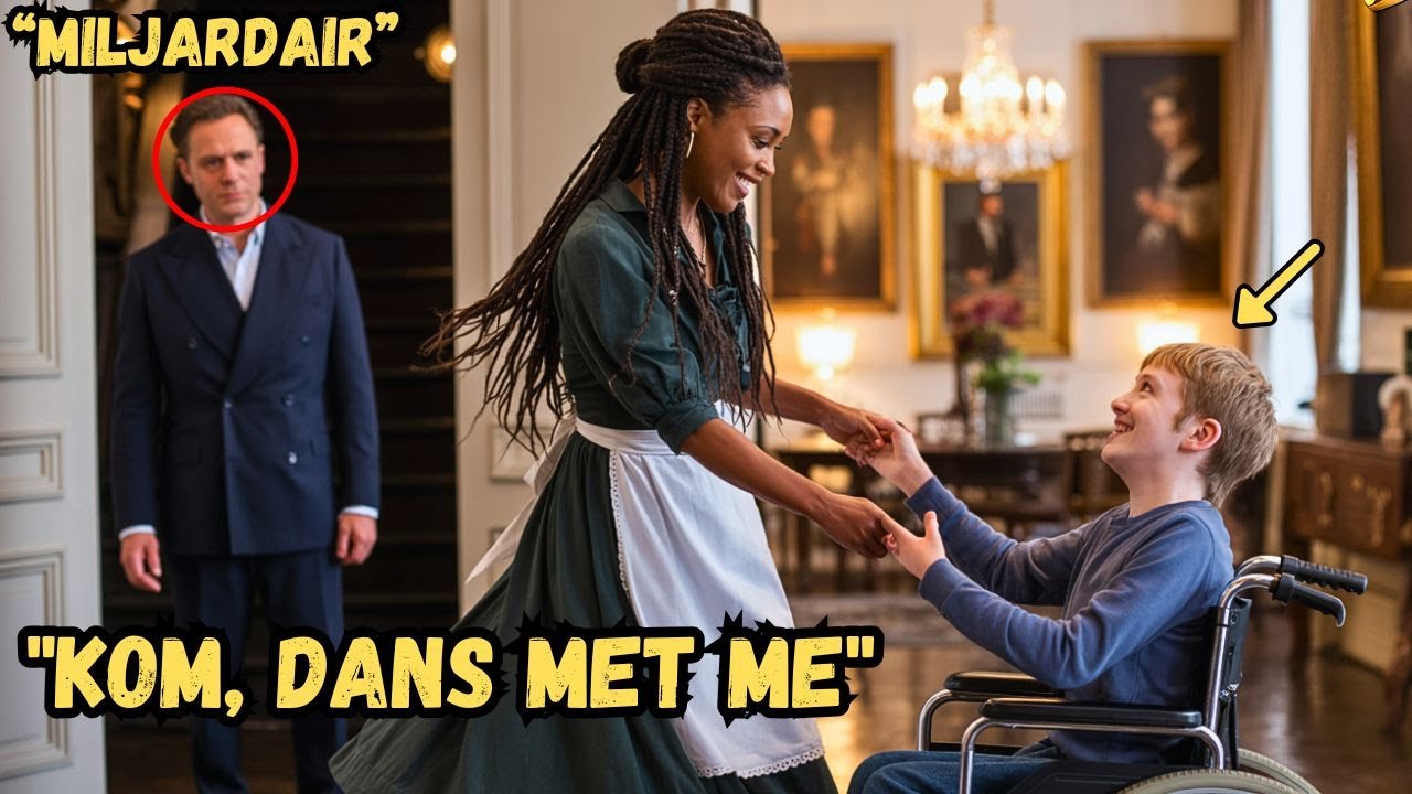 “Miljardair betrapt huishoudster die danst met zijn zieke zoon — wat volgt choqueert iedereen”