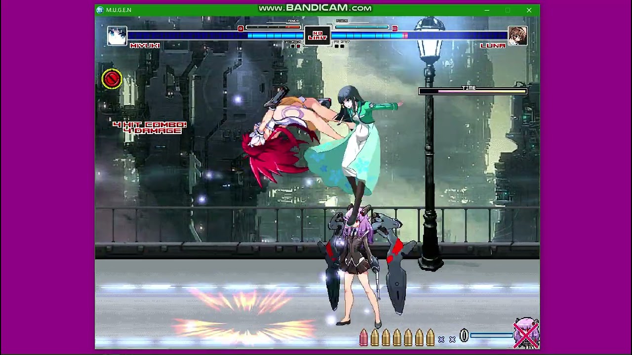 MUGEN REQUEST:Miyuki Shiba vs Luna himeki|MUGEN ALL STARS 1.1B🚞