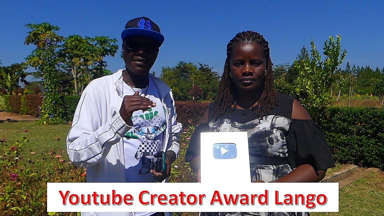 First YouTube Creator Award In Lango