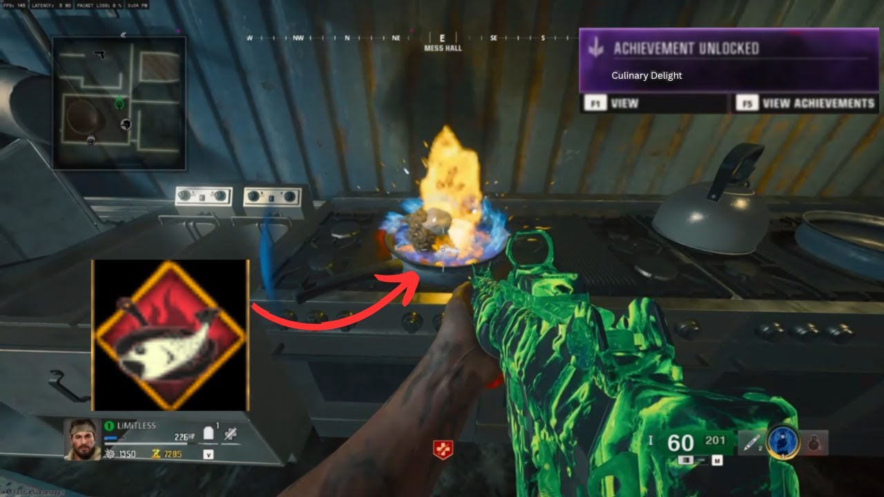 Terminus Culinary Delight Easter Egg (BO6 Zombies)