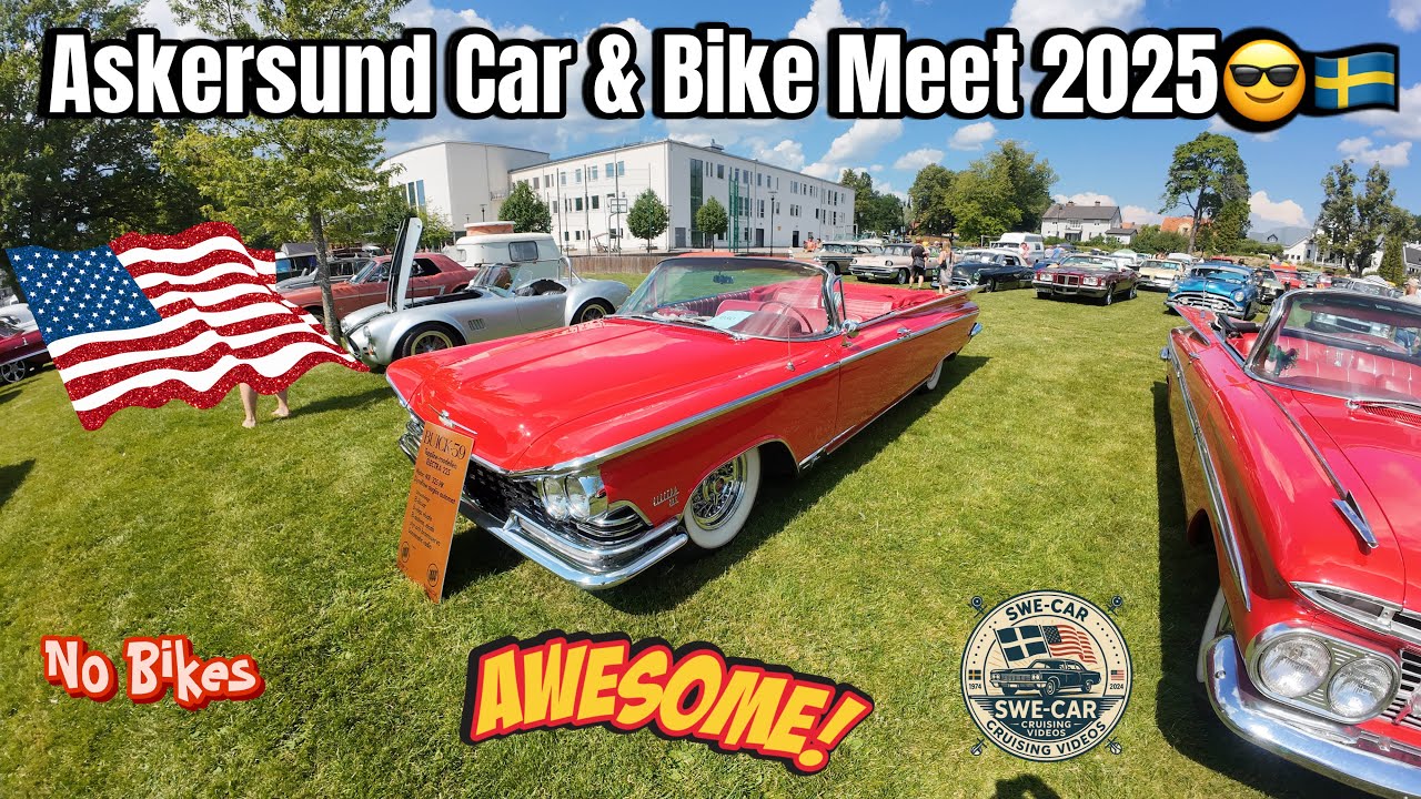 Askersund Car & Bike Meet 2025 😎🇸🇪 - No Bikes!