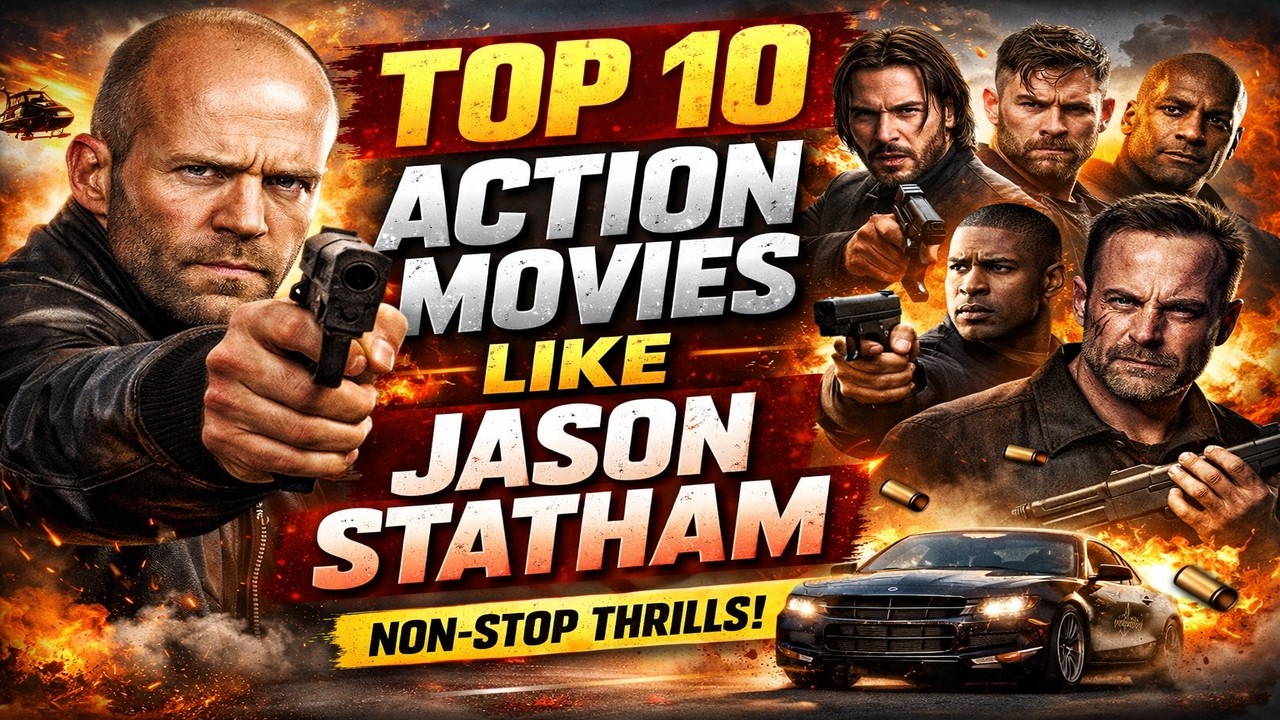 Top 10 Action Movies Like Jason Statham (Non-Stop Action)