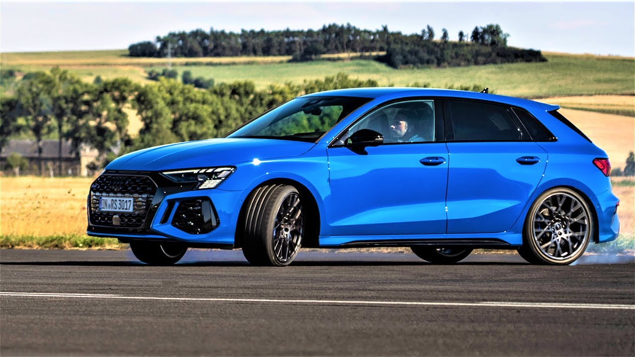 New Audi RS 3 performance edition 2023 DRIFTING