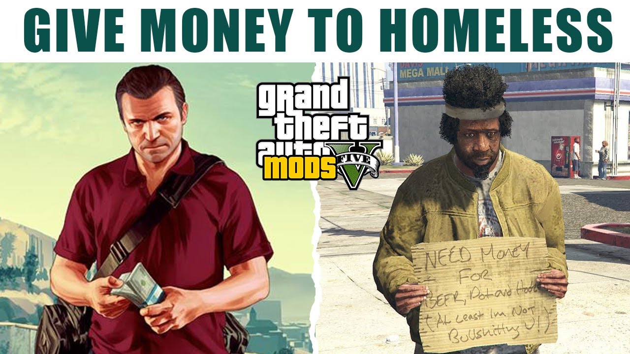 How to Install Give Money to Homeless System (2026) GTA 5 MODS | Legacy