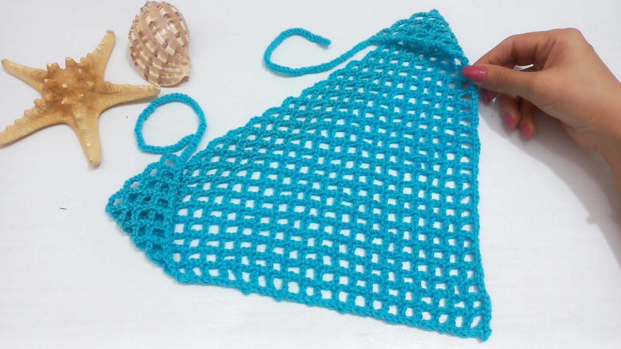The Easiest Crochet Hair Scarf You've Ever Seen 