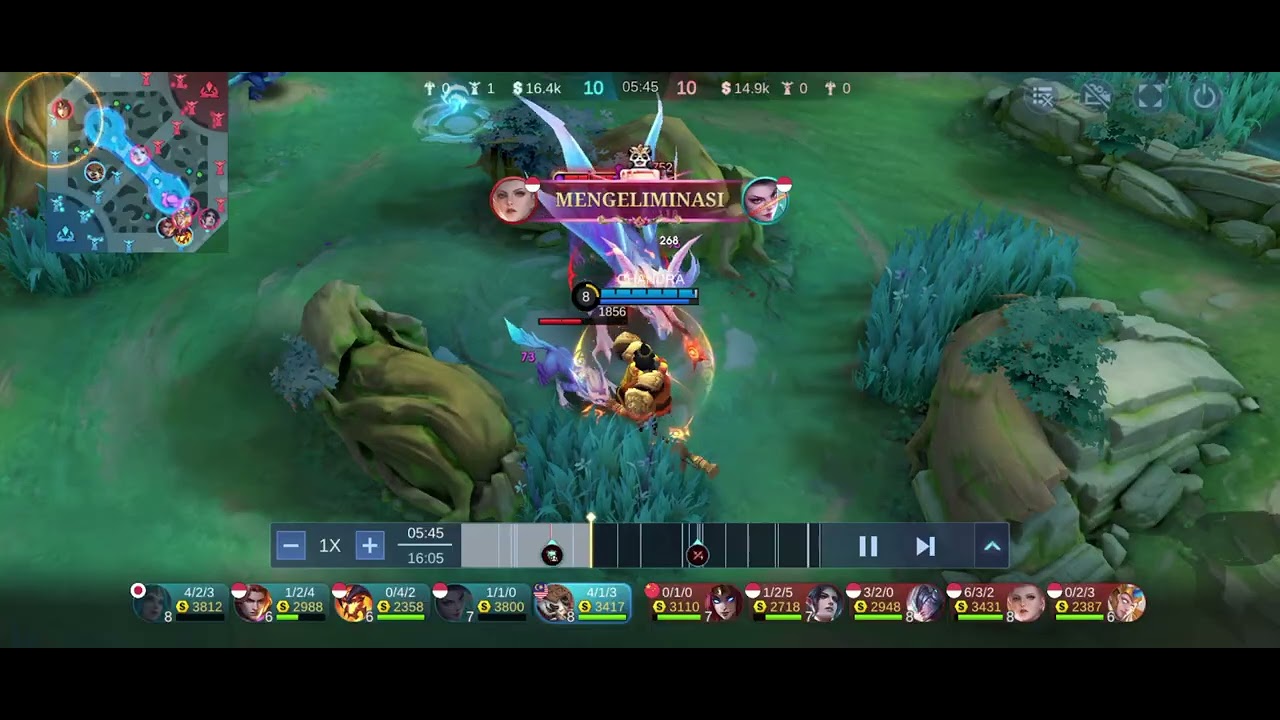 Jungler Akai Hancurkan Land of Dawn 