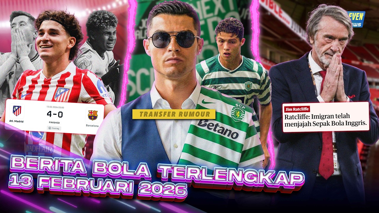 DIKHIANATI! Ronaldo MUDIK ke SPORTING 😱 KICAU Sir Jim Bikin MU TERANCAM 😤 WKWK! Barca TERKAPAR 🤣