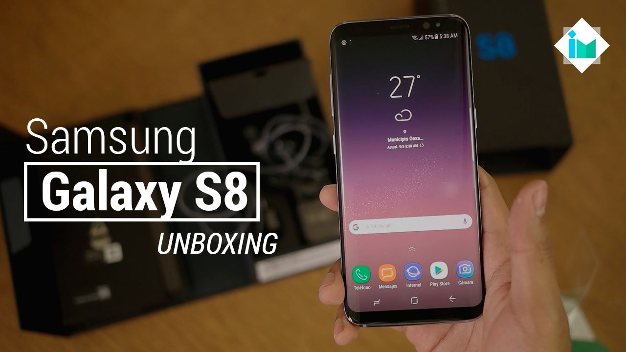 Samsung Galaxy S8 - Unboxing en español