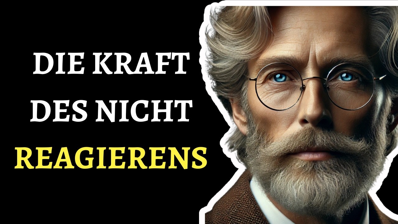 Die Kraft des Nicht Reagierens | Wie du deine Emotionen kontrollierst | stoizismus buddhismus