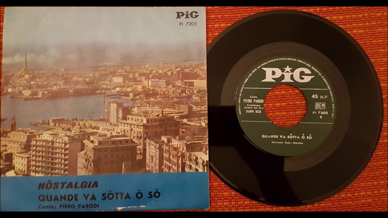 Piero Parodi    quande va sotta o so'