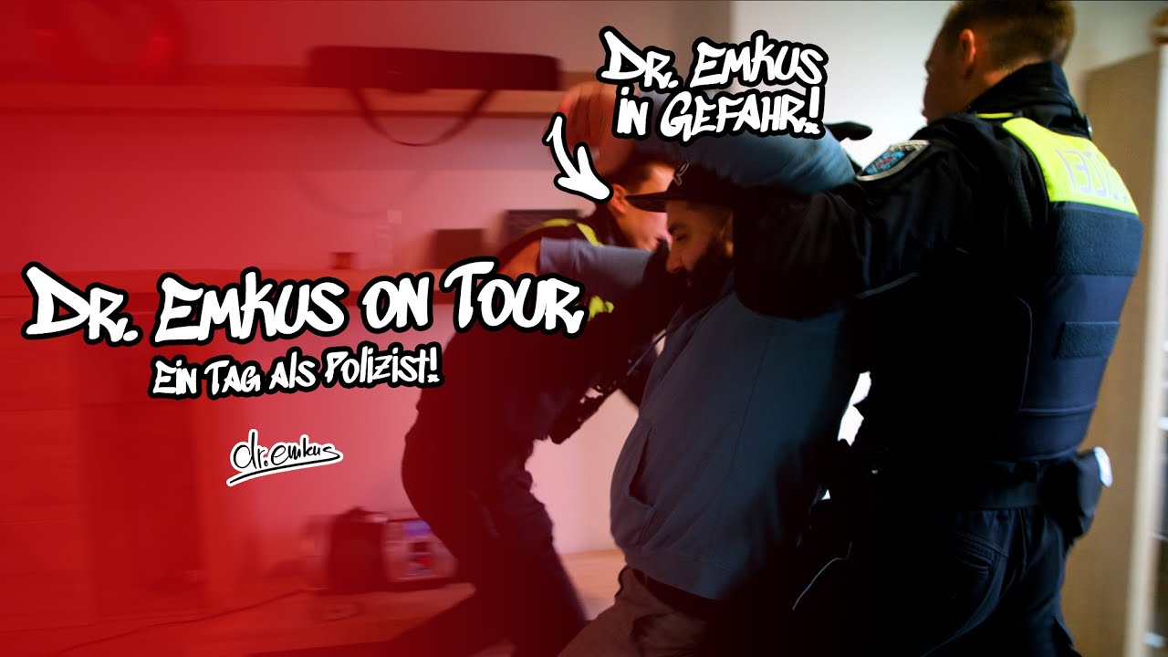 dr.emkus on Tour. Bei der Polizei