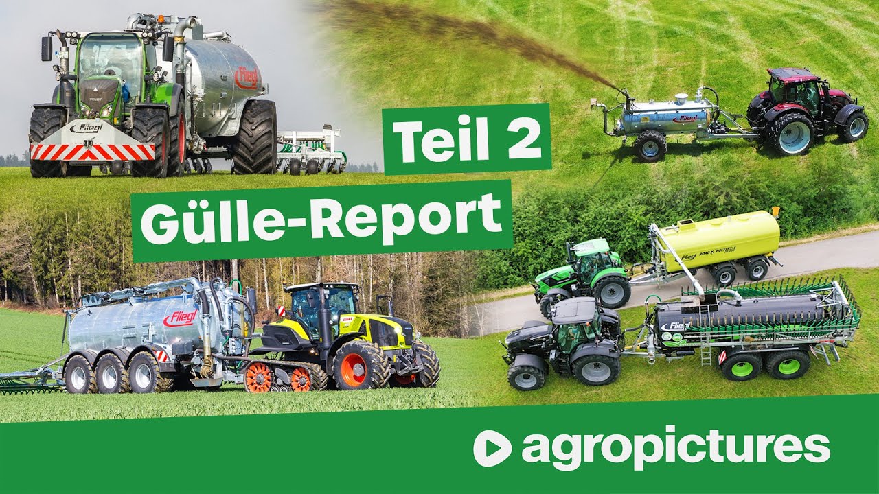 Gülle Reportage Teil 2 powered by Fliegl Agrartechnik | Gülletechnik im Einsatz