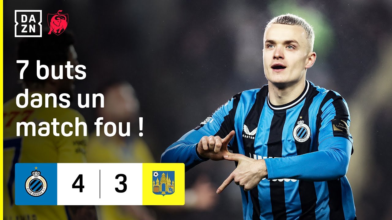 Le Club Brugge l’emporte dans les derniers instants contre le KVC Westerlo ! 😯💥