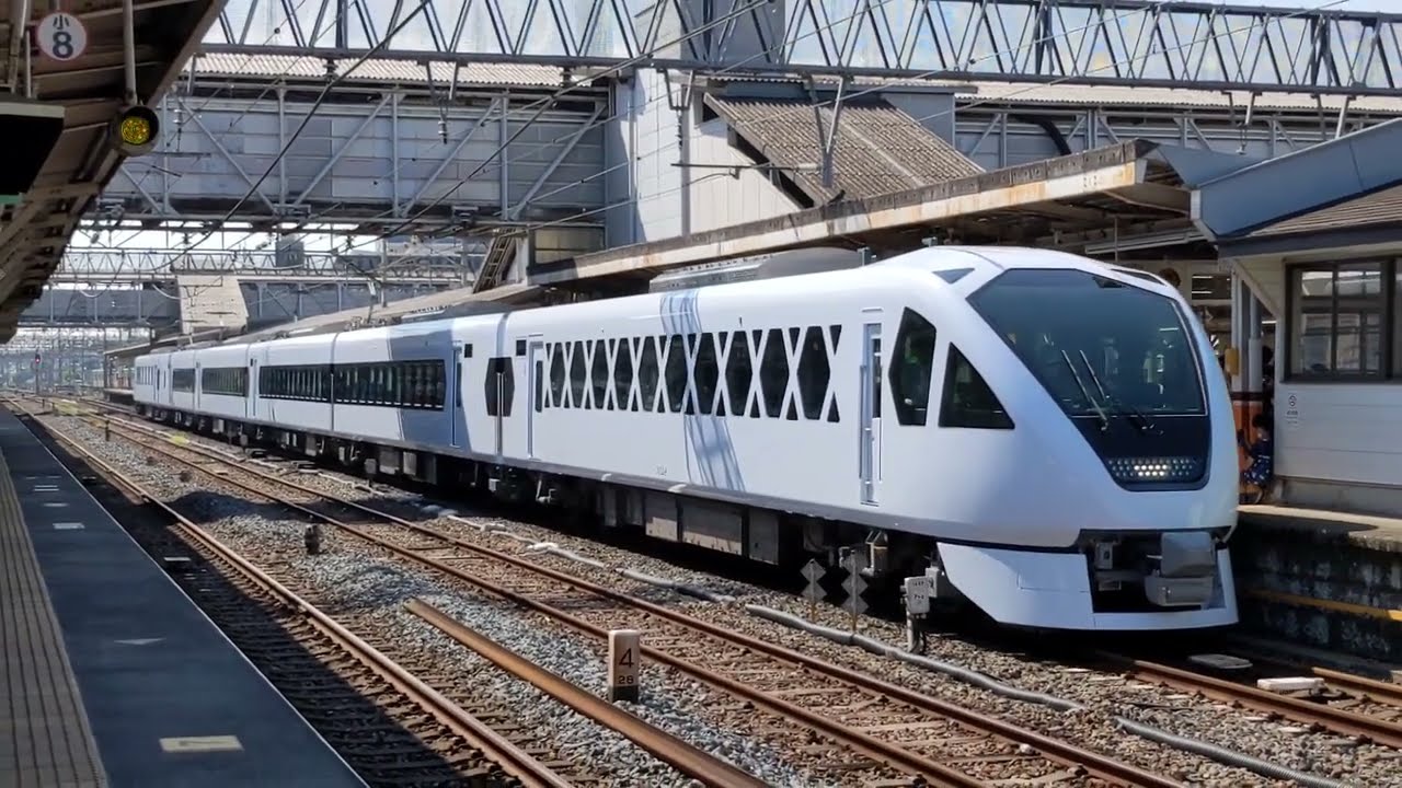 【警笛あり】東武N100系N102F スペーシアX1号東武日光行き 春日部駅発車