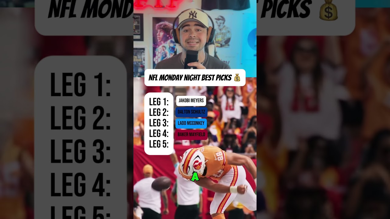 Monday Night Football Bets! #nfl #nflbets #nflpicks #sportsbetting