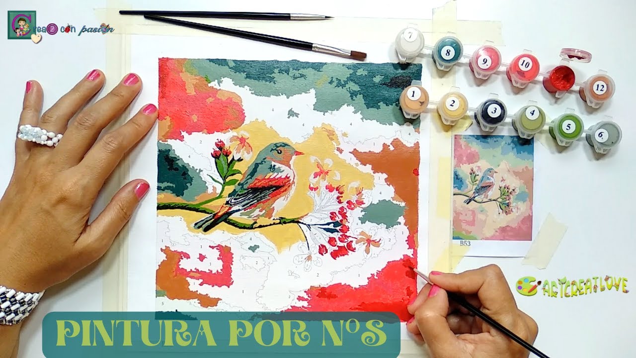 PAINTING BY NUMBERS: Как начать работу в этой технике с помощью готовых наборов.
