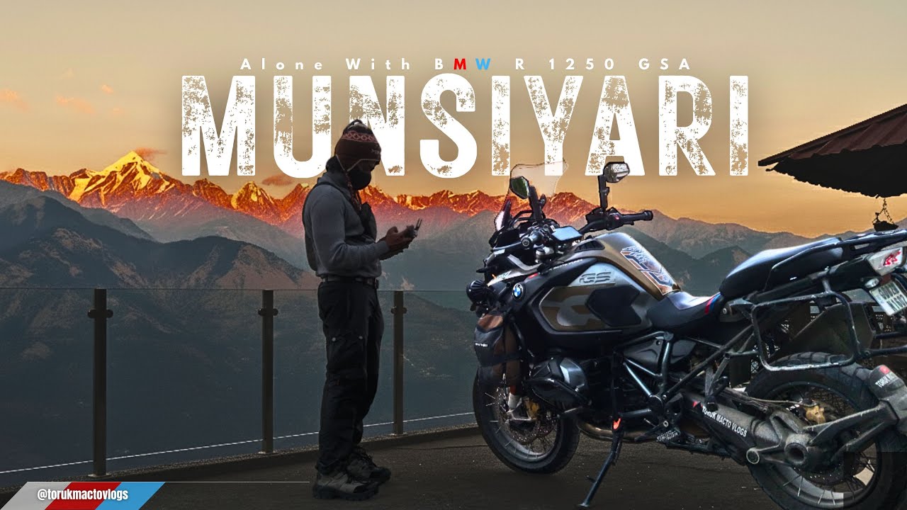 Pithoragarh to Munsiyari: BMW 1250 GSA Himalayan Challenge | Majestic Panchachuli Peaks (Day 2)