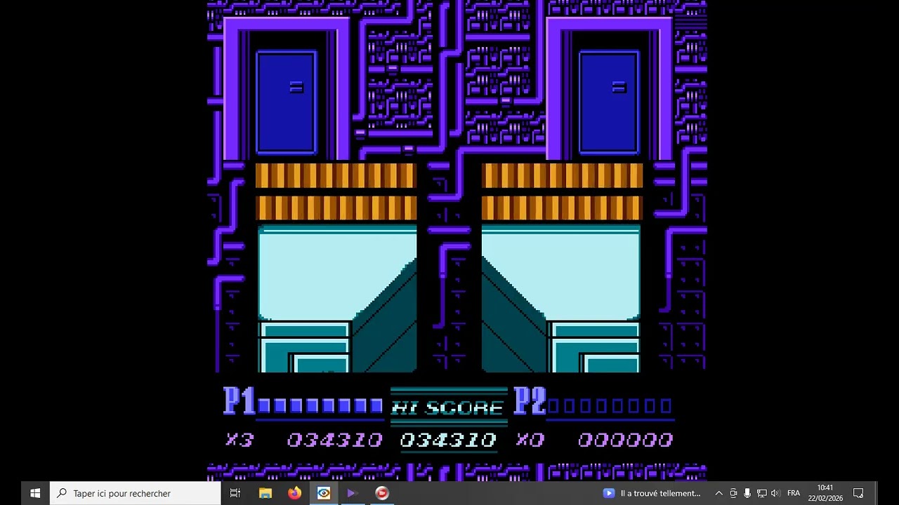 Double Dragon 2 NES presque Speed game