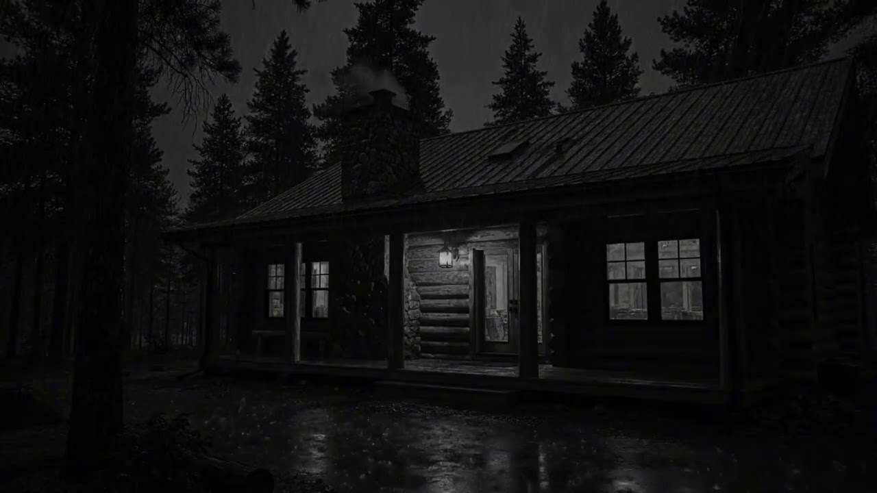 Soothing Rain Sounds for Deep Sleep – Secure Shelter at Night | Calm Emotions