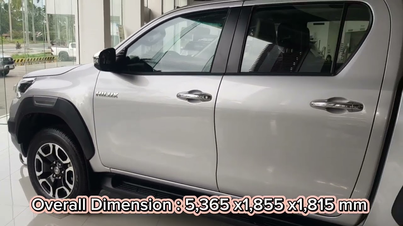 2024 NEW TOYOTA HILUX 2.4L 4x2 G AT/PICK UP/WALK AROUND!!