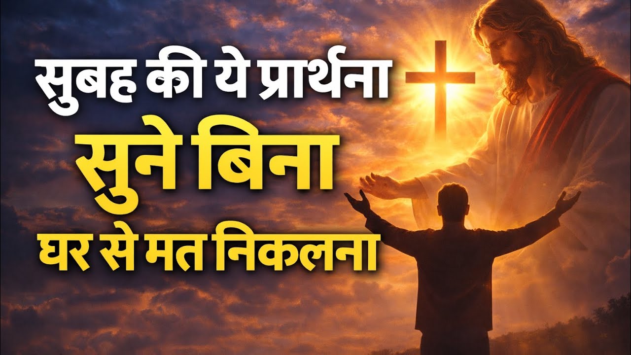 आज शांति और सुरक्षा आपके साथ होगी | Morning Prayer in Hindi