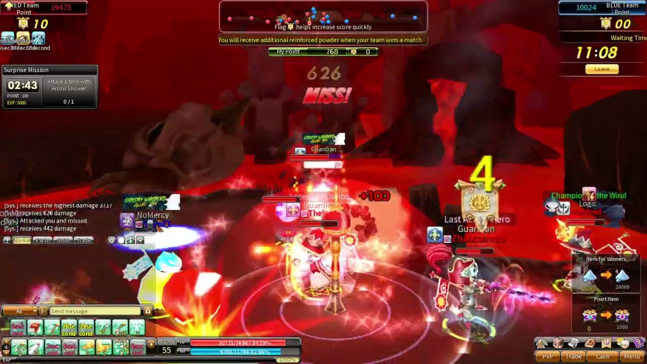 Trapper POV BSQ PVP 15vs15 Dragonica Origin