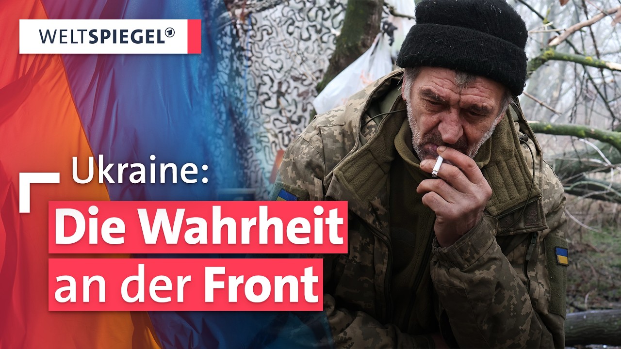 Drohnen, Angst und Desertion &ndash; Eine Reise durch den Krieg in der Ukraine | Weltspiegel