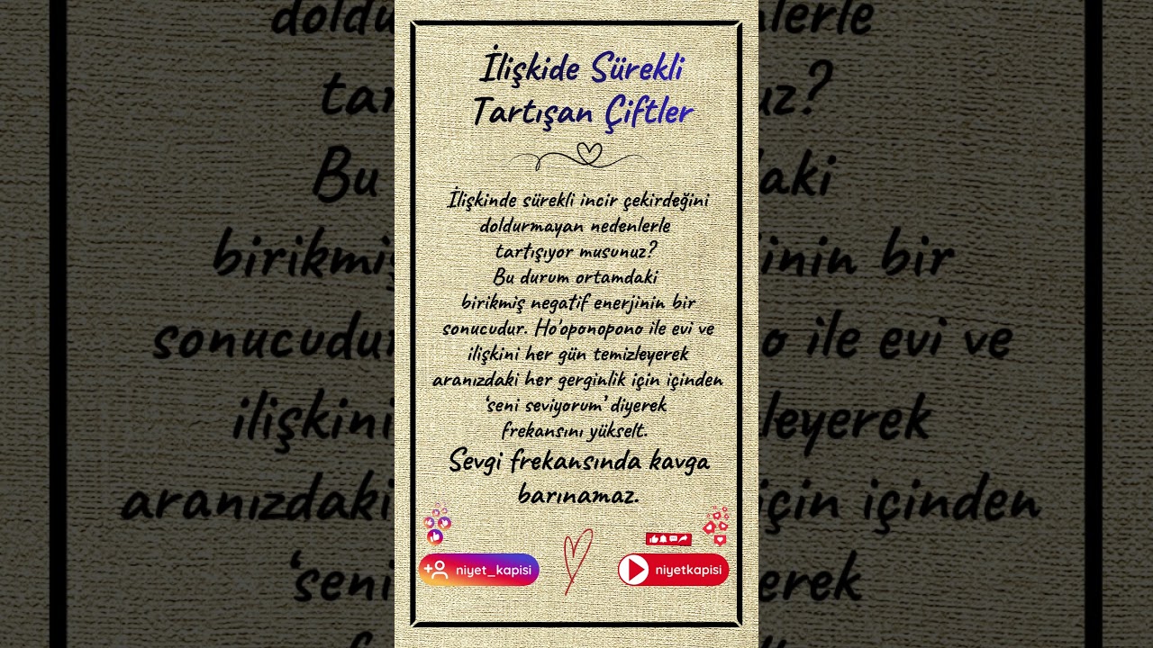 Kavgaları Bitiren Spiritüel Yöntem: Ho'oponopono Enerji Temizliği 