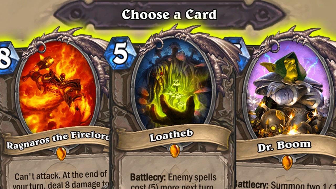 Hearthstone Arena But It's 2014
