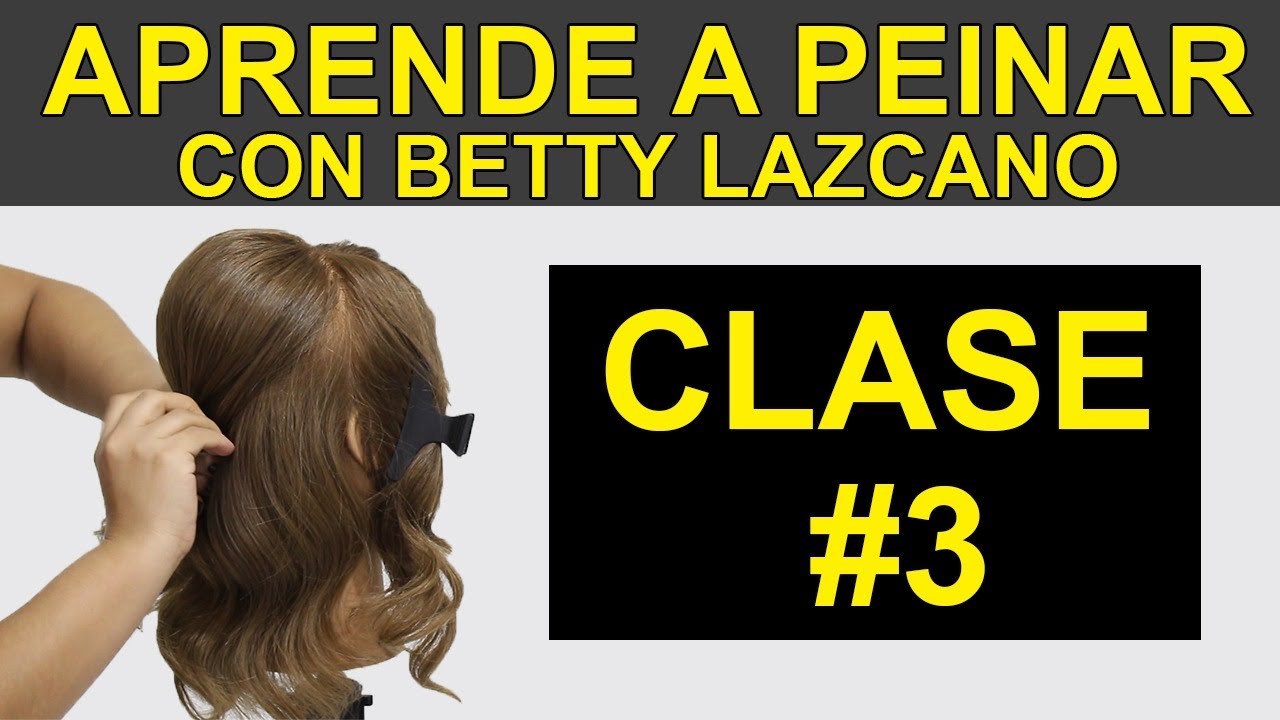 APRENDE A PEINAR EN CASA FÁCIL  Y RÁPIDO . Clase # 3 .