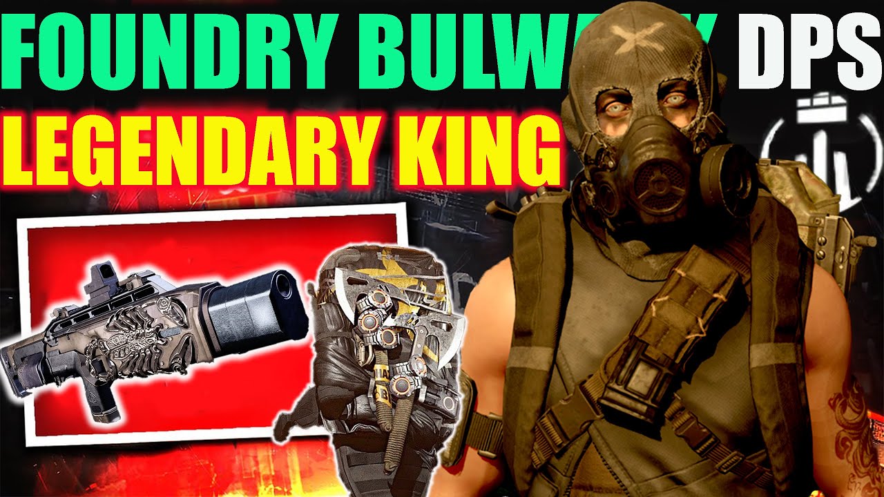 DESTROY LEGENDARY ENEMIES WITH FOUNDRY BULWARK IMMORTAL DPS BUILD | The Division 2 Memento + Scorpio