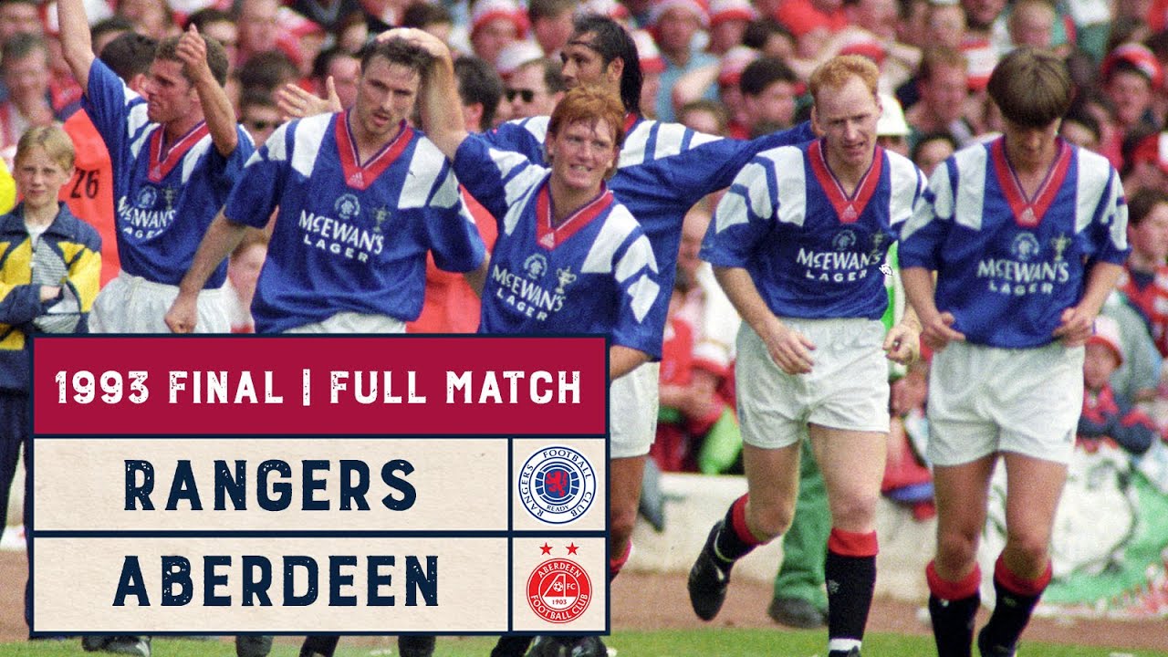 Classic Final | Rangers v Aberdeen | 1993 Scottish Cup Final