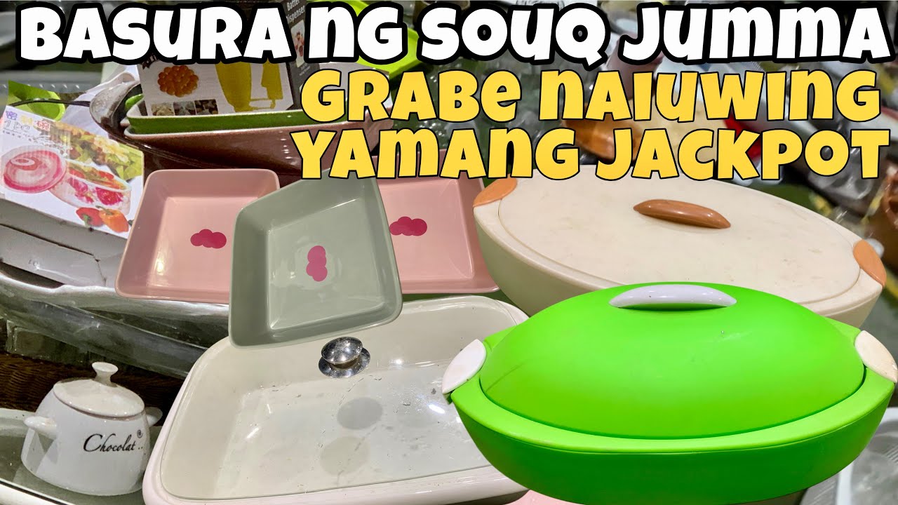 GRABE MAKAYAMAN ANG BASURA NG SOUQ JUMMA ANG DAMING GAMIT | MIDNIGHT DUMPSTER DIVING | BESTIE BUDDY