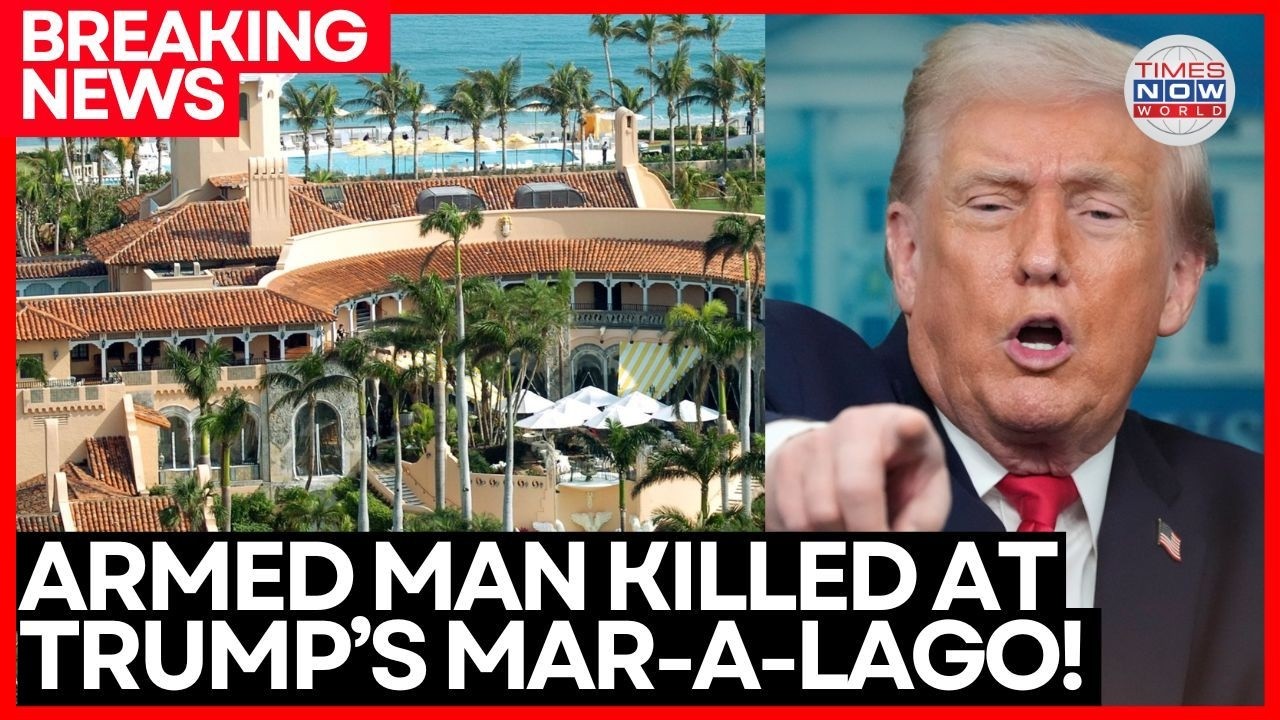 MAR-A-LAGO SHOOTING LIVE | Major Security Breach at President Trump's Palm Beach Property