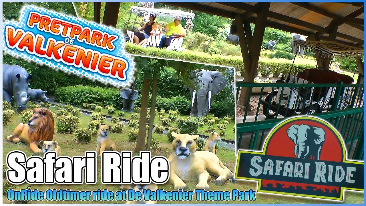 🐯Safari Ride🐘OnRide POV⛐Extinct Oldtimer Ride🚗Theme Park Pretpark De Valkenier Valkenburg