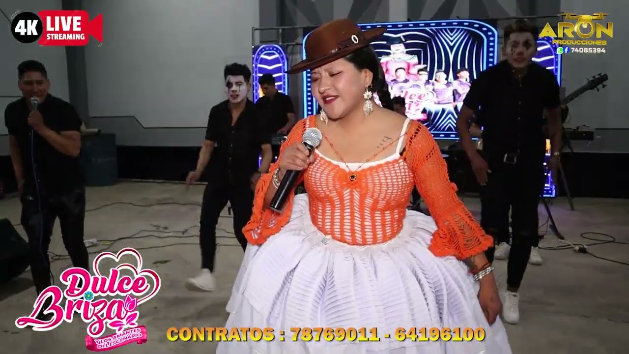 Ojitos mentirosos 🤡En vivo Dulce Briza 🌹contratos 78769011 🇧🇴🇧🇴