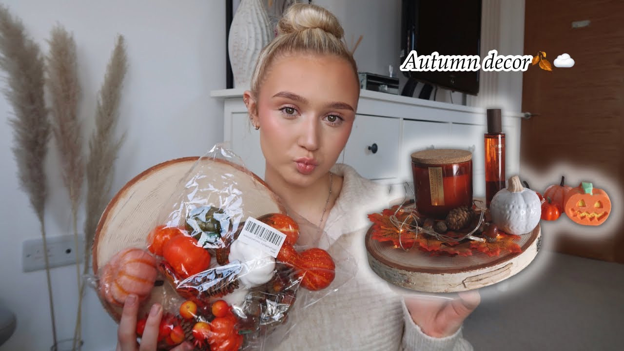 Decorate with me for autumn🍂☁️ | COZY vibes